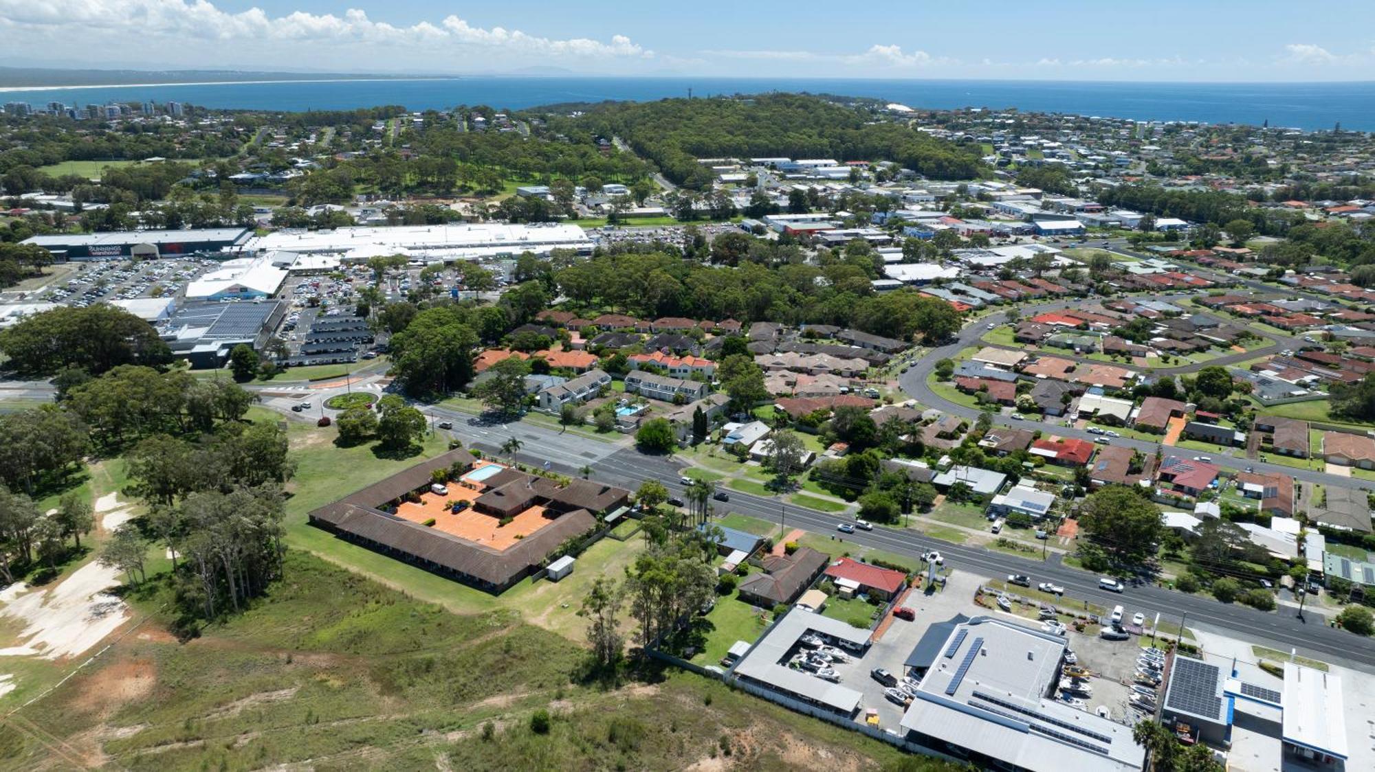 Island Palms Motor Inn Forster Buitenkant foto