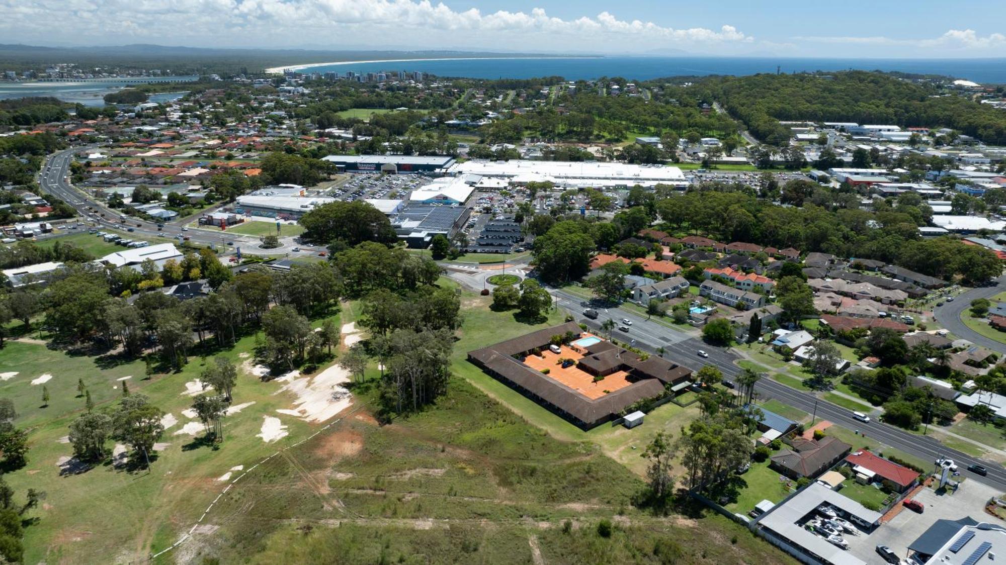 Island Palms Motor Inn Forster Buitenkant foto